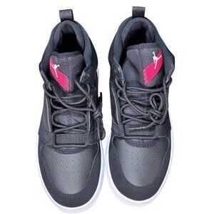 Jordan Fadeaway (GS) Black/White-Gym Red Youth Basketball Shoes Size 7Y